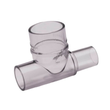 T-stykke énpasient til Aerogen Solo.