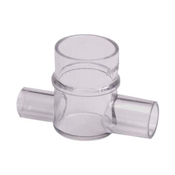 T-stykke neonatal 10 mm og 12 mm til Aerogen Solo.